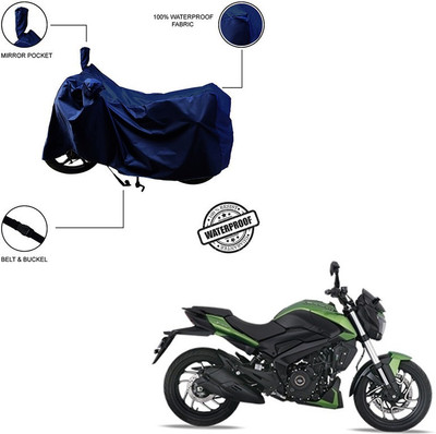Pop Shade Waterproof Two Wheeler Cover for Bajaj(Dominar 250, Blue)