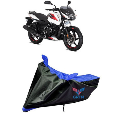 GRTN INTERNATIONAL Two Wheeler Cover for Bajaj(Pulsar 150, Blue)