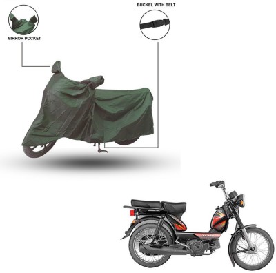 Home Ark Two Wheeler Cover for TVS(Heavy Duty Super XL, Green)