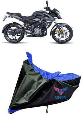 GRTN INTERNATIONAL Two Wheeler Cover for Bajaj(Pulsar NS 200, Blue)