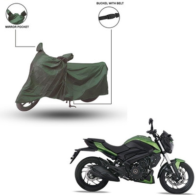 Trader's Stop Two Wheeler Cover for Bajaj(Dominar 400, Green)