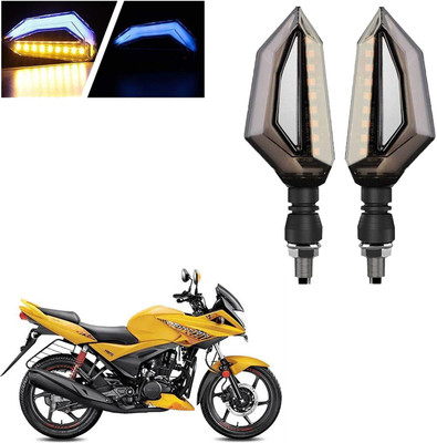 COMICAL Front, Rear LED Indicator Light for Hero Ignitor(Blue, Yellow)