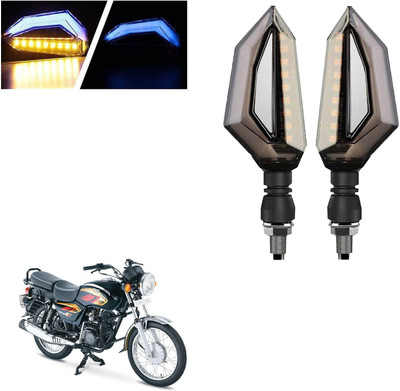 COMICAL Front, Rear LED Indicator Light for TVS Max 4R(Blue, Yellow)