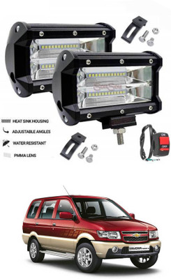 APICAL FOGLIGHT-FOR-CAR83 Fog Lamp Car LED for Chevrolet (12 V, 72 W)(Tavera, Pack of 2)