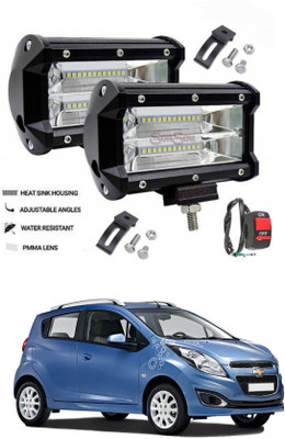 APICAL FOGLIGHT-FOR-CAR04 Fog Lamp Car LED for Chevrolet (12 V, 72 W)(Spark, Pack of 2)