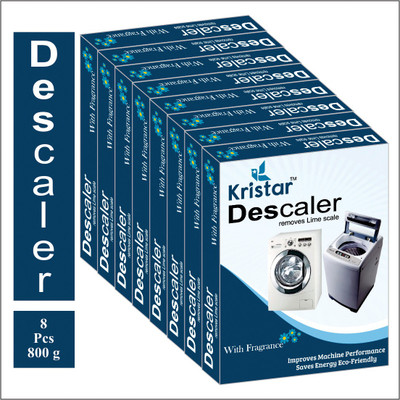 Kristar Washing Machine Tub/Drum cleaning Powder with Best appliance Descaler Technology for any fully automatic front/top load washing machine pack of 8 (800 gm). Detergent Powder (Lemon)(800 g) Kristar Washing Machine Tub/Drum cleaning Powder with Best appliance Descaler Technology for any fully automatic front/top load washing machine pack of 8 (800 gm). Detergent Powder (Lemon)(800 g)
