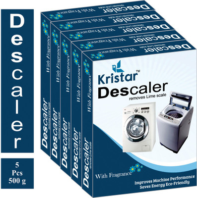 Kristar Washing Machine descal powder Detergent Powder (Lemon)(500 g)