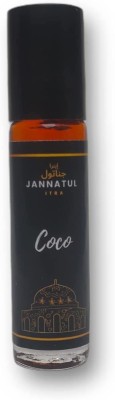 Jannatul itra Coco | Perfume/Fragrance Oil Roll-on | Premium Long Lasting Concentrated Attar for Women | 10 ml Herbal Attar(Chocolate, Motia/Jasmin, Musk)