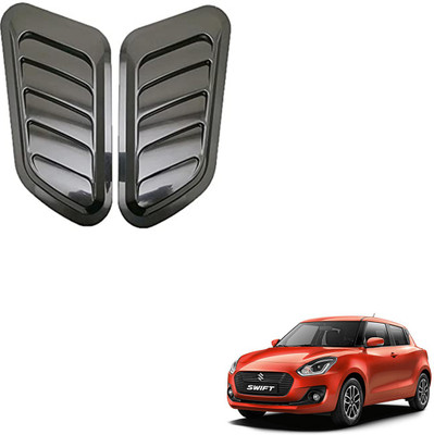SEMAPHORE Car Air Flow Intake Hood Scoop Bonnet Vent Cover Decoration Styling for Maruti Swift Side Scoop