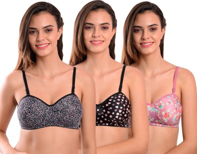 Softskin Women Full Coverage Lightly Padded Bra(Multicolor)