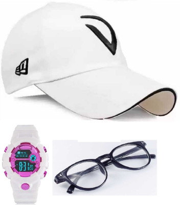 RD YTR Solid, Self Design Sports/Regular Cap Cap(Pack of 3)