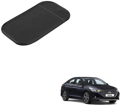 SEMAPHORE Rubber Standard Mat For  Hyundai Verna(Black)
