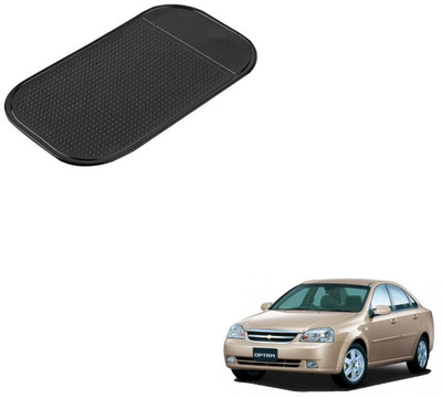 SEMAPHORE Rubber Standard Mat For  Chevrolet Optra(Black)