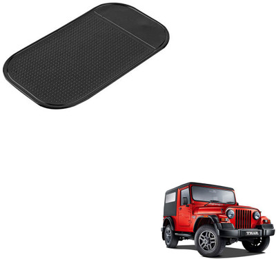 SEMAPHORE Rubber Standard Mat For  Mahindra Thar(Black)