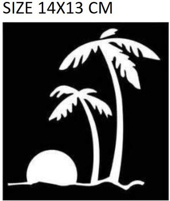 BikerZZZcluB Sticker & Decal for Car & Bike(White)