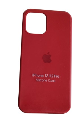 CREATIVE CORPORATION Back Cover for iPhone 12/ 12 Pro(Red, Silicon)