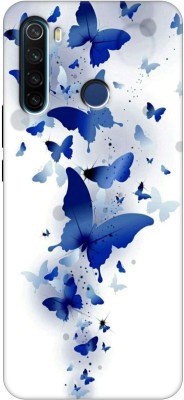 ClubKing Back Cover for Mi Redmi Note 8(White, Blue, Silicon, Pack of: 1)