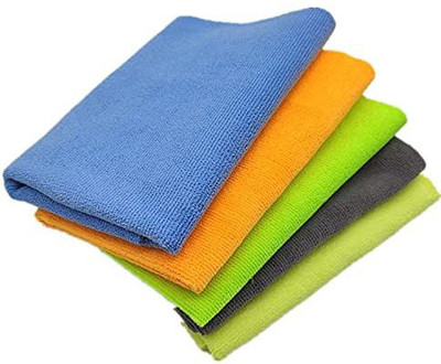Palakshi Microfiber Vehicle Washing  Snow Brush(Pack Of 5, 250 GSM)