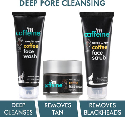 mCaffeine Deep Pore Cleansing Regime |(3 Items in the set)