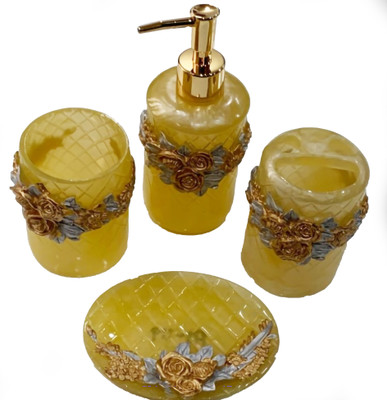 CTM Polyresin Bathroom Set(Pack of 4)