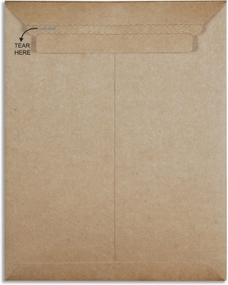 Mehta Envelope Mfg Co RIGID MAILER WHITE INSIDE 470 GSM Thick, Size : 14 x 11 inches Envelopes(Pack of 10 Brown)