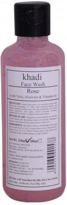 KHADI INDIA Ayurvedic Rose  (With Vitamin-E Face Wash(210 ml)