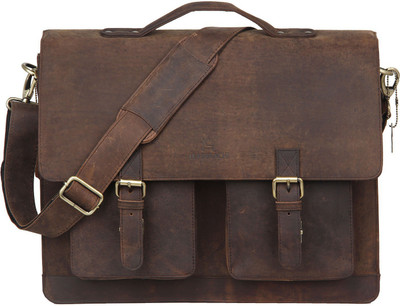 58 OFF on LEADERACHI Men Brown Messenger Bag on Flipkart