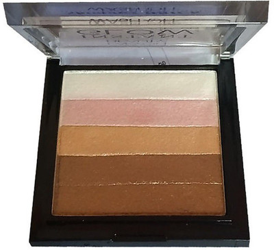 tanvi27 Bronzer Shimmery Shine Brick Highlighter Palette Highlighter(MULTI COLOR)