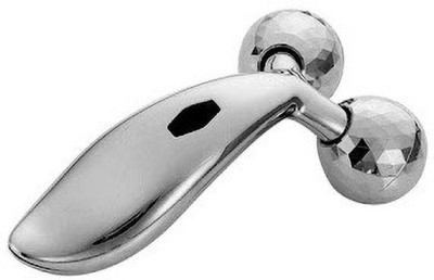 UZAN af-01 3d manual roller face body massager Massager(Silver)