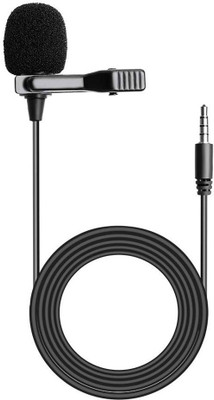 RENTOOR Lapel Dynamic Collar Mic Voice Recording Lavalier for Singing YouTube Microphone