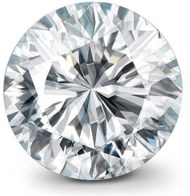 Takshila Gems Zircon Stone 8.25 Ratti / 7.42 Carat Lab Certified White Jarkan Stone Zircon Stone
