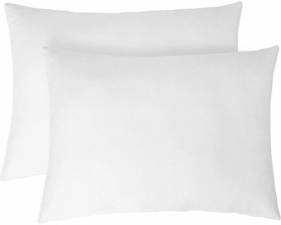VJSTAR Microfibre Solid Sleeping Pillow Pack of 2(White)