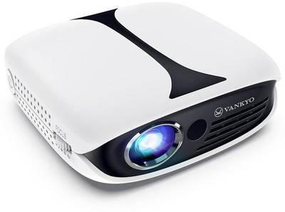 VANKYO Burger 101 Wireless Pico Projector, Rechargeable Mini DLP Projector (50 lm) Portable Projector