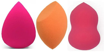 ADJD Professional Makeup Sponge Blender For Blending Face Makeup, Multi Face Sponge Puff