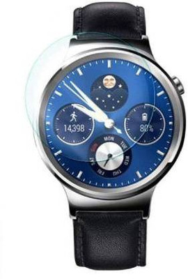 DEVOLD ENTERPRISES Screen Guard for Huawei Watch (Transparent) Full Screen Coverage (Except Edges) with easy installation kit (Pack of 1)(Pack of 1)