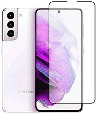 kentop Edge To Edge Tempered Glass for SAMSUNG GALAXY S21 + SAMSUNG GALAXY S21 5G(Pack of 1)