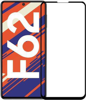 kentop Edge To Edge Tempered Glass for SAMSUNG GALAXY F62(Pack of 1)