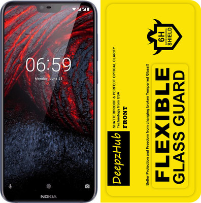 DeepzHub Nano Glass for Nokia 6.1 Plus(Pack of 1)