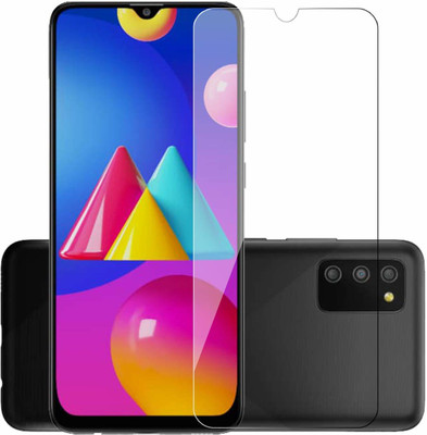 bsd collection Edge To Edge Tempered Glass for Samsung Galaxy M42 5G / samsang galaxy M12 / M02s / M02 / A12 / F12 / A02 / A02s(Pack of 1)