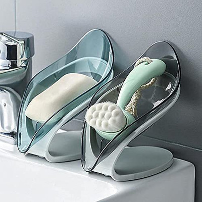 OZXI Soap Holder(White, Blue)