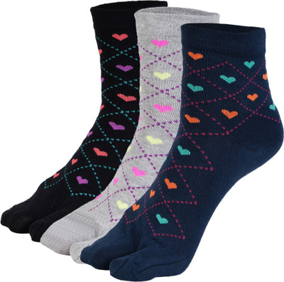 ANKII Women Self Design Ankle Length(Pack of 3)