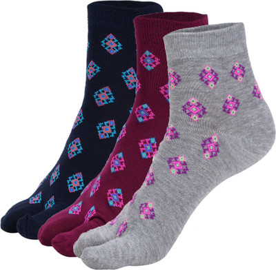 ANKII Women Printed Ankle Length(Pack of 3)