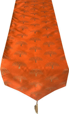 VIREO Pink 150 cm Table Runner(Polyester)