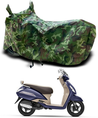 APNEK Two Wheeler Cover for TVS(Jupiter, Multicolor)