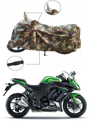 Genipap Two Wheeler Cover for Kawasaki(Ninja 1000, Multicolor)