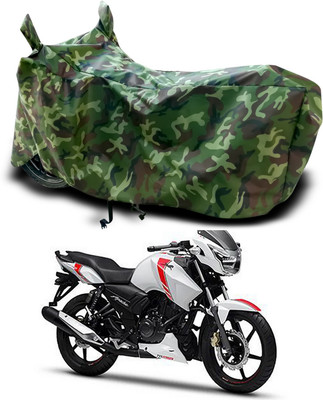 APNEK Two Wheeler Cover for TVS(Apache RTR 160, Multicolor)