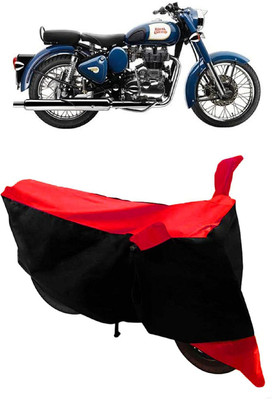 AASHTIK MART Two Wheeler Cover for Royal Enfield(Bullet 350, Red)