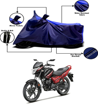 THE REAL ARV Two Wheeler Cover for Hero(Glamour, Blue, Blue)
