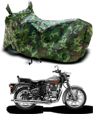 APNEK Two Wheeler Cover for Royal Enfield(Classic 500, Multicolor)