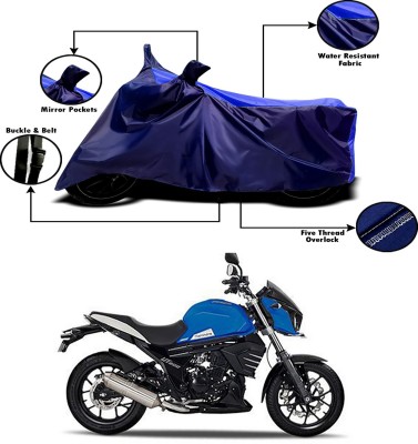 Ascension Two Wheeler Cover for Mahindra(Mojo UT 300, Blue)